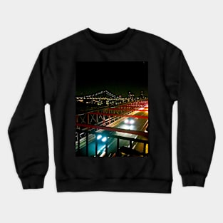 Two Bridges, Manhattan, NYC Crewneck Sweatshirt